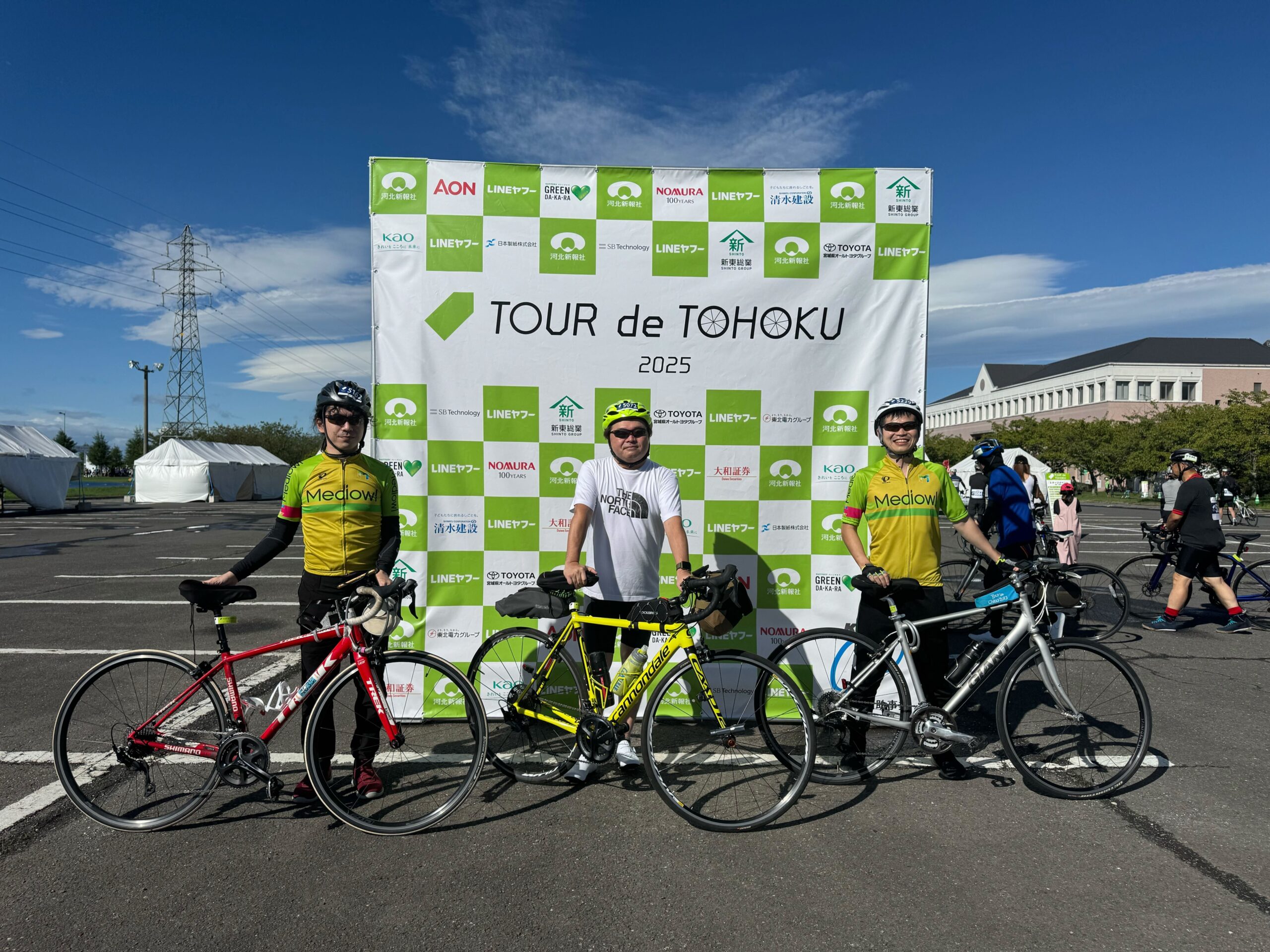 Mediowl自転車部　ツールド東北2025完走